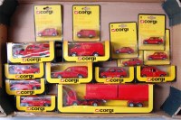 Lot 1620 - 15 Corgi Royal Mail related diecasts, 1980s...