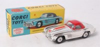 Lot 1631 - Corgi Toys, 304S Mercedes Benz 300SL hardtop...