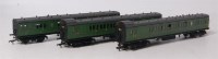 Lot 1088 - A 3 car BR Southern Region Birdcage set built...