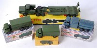 Lot 1924 - 4 boxed Dinky Toys, military vehicles to...