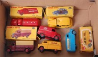 Lot 2004 - 6 playworn Dinky commercial diecasts, 4 with...