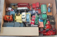 Lot 2012 - 30 mixed playworn Dinky, Corgi, Matchbox,...
