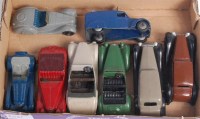 Lot 2021 - 8 playworn or repainted Dinky Toys, various...