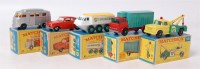 Lot 2340 - 5 assorted Matchbox 1-75 series diecasts to...