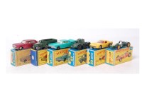 Lot 2344 - 6 assorted Matchbox 1-75 series diecasts to...