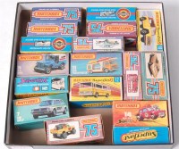 Lot 2347 - 17 assorted Matchbox 1-75 series Superfast...
