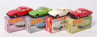 Lot 2355 - 4 boxed Japanese issue Matchbox Superfasts to...