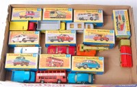 Lot 2358 - 10 Matchbox 1-75 series Superfast diecasts,...