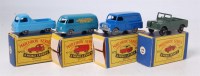 Lot 2365 - 4 assorted Matchbox 1-75 series diecasts to...