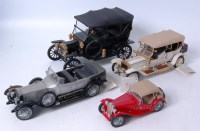 Lot 2526 - 4 Franklin Mint 1/16 and 1/24 scale diecasts,...