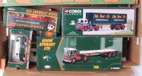 Lot 2541 - 10 Corgi Eddie Stobart related diecasts, all...