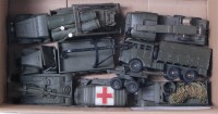 Lot 1941 - 8 military issue French Dinky Toys, condition...