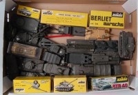Lot 2569 - 20+ Solido military issue diecasts, 1 boxed,...