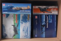 Lot 2585 - 10 mixed scale Hobbymaster diecast aircraft...