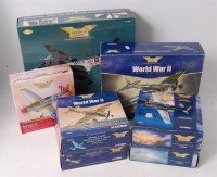 Lot 2588 - 7 mixed scale Corgi Aviation Archive diecast...
