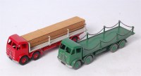 Lot 1969 - A pair of Dinky Toys, Foden flat trucks with...