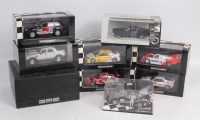 Lot 2600 - 9x 1/43 scale Minichamps sports and classic...