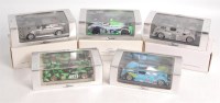 Lot 2601 - 8x 1/43 scale Spark Model resin racing cars,...