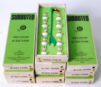 Lot 3107 - 10 assorted complete and boxed Subbuteo...