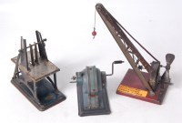 Lot 3132 - 3 mixed construction and motorised toys to...