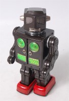 Lot 3136 - 1960s Japanese Attacking Martian tinplate...