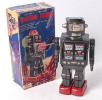Lot 3137 - Japanese tinplate Super Astronaut Robot, SH...