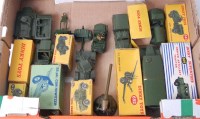 Lot 2006 - 13 Dinky and Britains military diecasts to...
