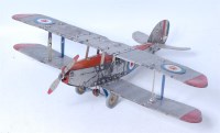 Lot 3150 - Meccano, made-up constructor aeroplane, RAF...