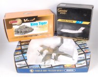 Lot 2616 - Mixed aircraft and military diecasts to...