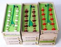 Lot 3109 - 12 assorted complete and boxes Subbuteo...
