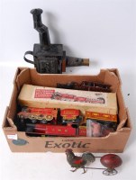 Lot 3133 - Wells/Brimtoy, No.73 mechanical locomotive...
