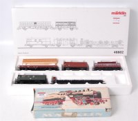 Lot 1059 - A Marklin H0 No. 3003 2-6-0 DB black engine...