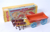 Lot 1253 - Crescent Toys, modern farm equipment, horse...