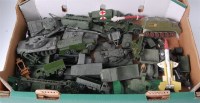 Lot 1942 - 50+ Dinky and others military issue diecasts,...