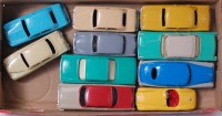 Lot 1956 - 10 repainted Dinky Toys, all sports cars or...