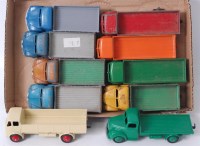 Lot 1961 - 10 playworn or repainted Dinky Toys,...