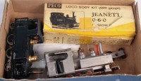 Lot 711 - An unmade Peco 009 white metal 'Jeanette'...