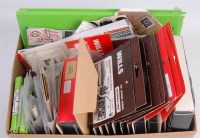 Lot 718 - Box containing scenic items, some in unopened...