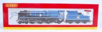 Lot 722 - A Hornby R2171, BR blue Merchant navy Class...