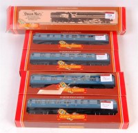 Lot 725 - A Hornby R834 streamlined LMS blue/silver...