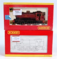 Lot 744 - A Hornby R2096 Hunslet NCB red Harry (G-BG)...