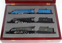 Lot 763 - A Hornby railway fitted wooden case, some...