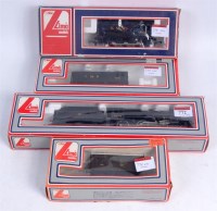 Lot 772 - A Lima BR lined black crab engine and tender...