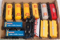 Lot 816 - Hornby long wheelbase wagons, 6 tankers, 3...