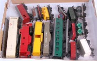 Lot 825 - Triang rolling stock with early couplings, 4TC...