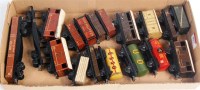 Lot 839 - 18 Trix Twin Railway wagons with prewar...