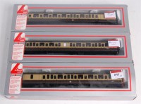 Lot 841 - A Lima scarce class 117 3 car DMU in WR brown...