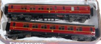 Lot 846 - Exley LMS K6 brake 3rd 6662 (VG) and LMS side...
