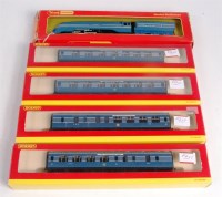 Lot 852 - Triang Hornby R864 LMS blue/silver 'Coronation'...