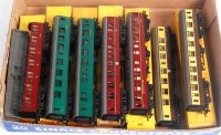 Lot 860 - 7 various Triang TT coaches including maroon...